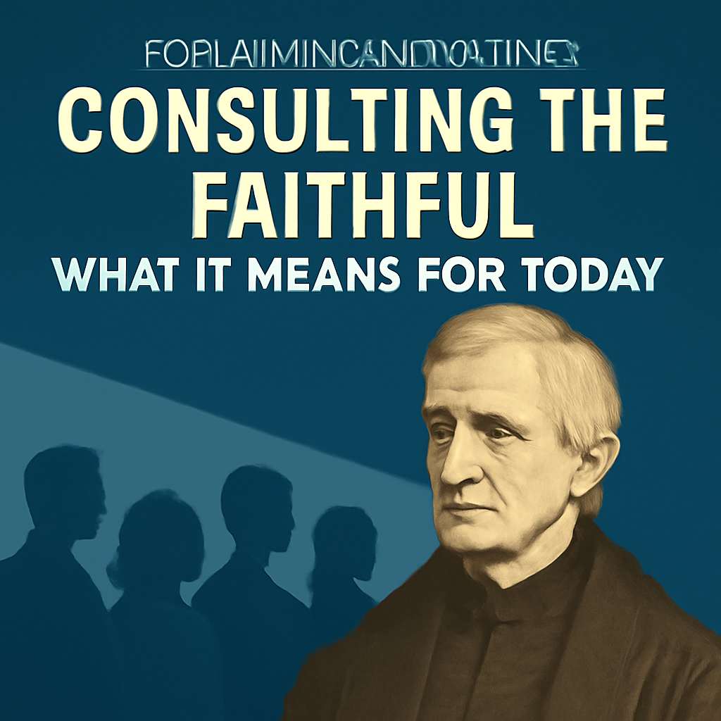Explaining Newman’s "Consulting the Faithful": What It Means for Today