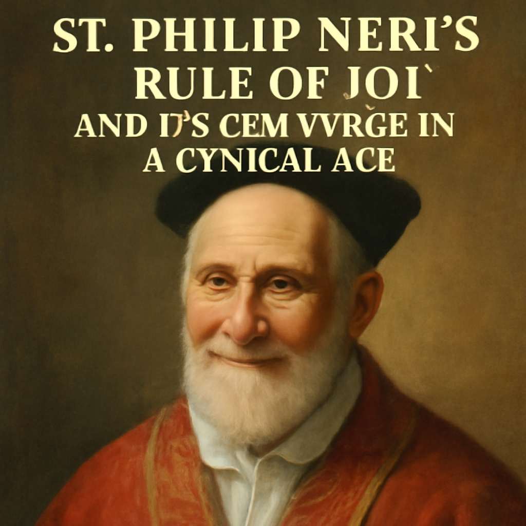 St. Philip Neri’s Rule of Joy and Its Relevance in a Cynical Age