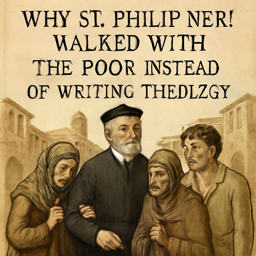 Why St. Philip Neri Walked with the Poor Instead of Writing Theology