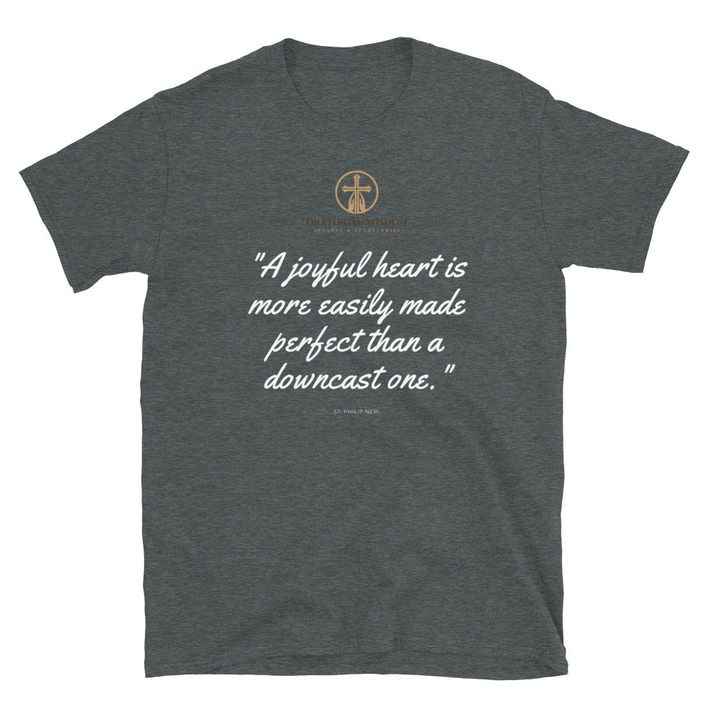 Black Printed T-Shirt | Unisex Printed T-Shirt | Oratorian Wisdom