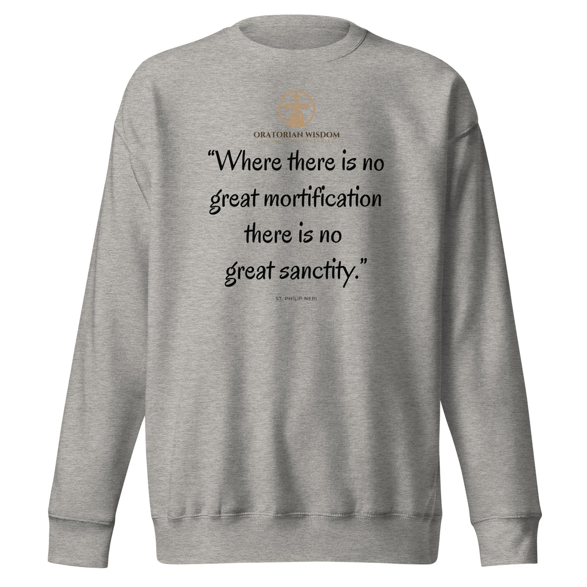 Unisex Long-Sleeve Sweatshirt | Oratorian Wisdom