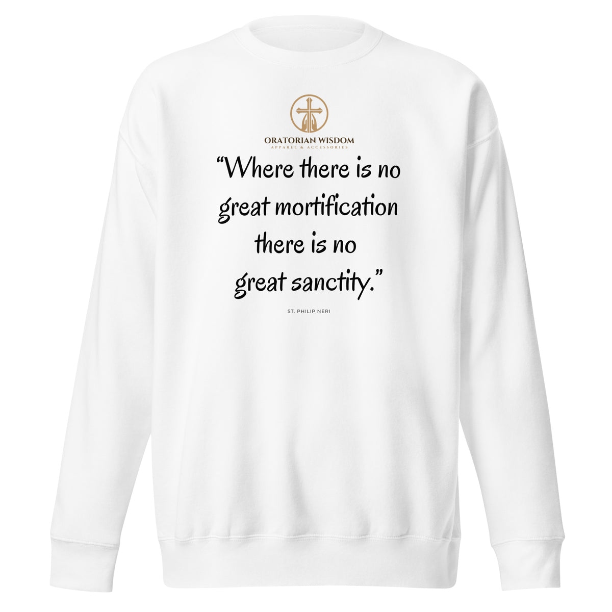 Unisex Long-Sleeve Sweatshirt | Oratorian Wisdom