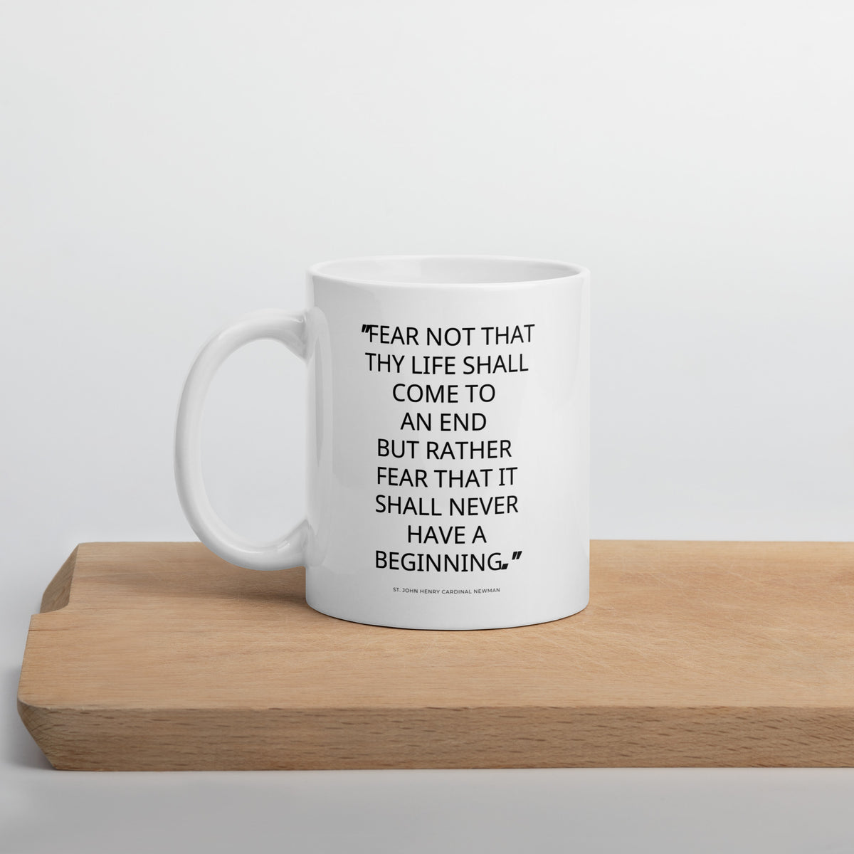 Ceramic Coffee Mug | Ceramic Glossy Mug | Oratorian Wisdom